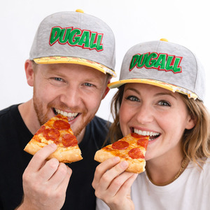 Cappello da Baseball con Design a Forma di Pizza, Fibbia in Plastica, Ricamo 3D, Stile Hip-Hop, Streetwear, Moda Casual - Product Image 4