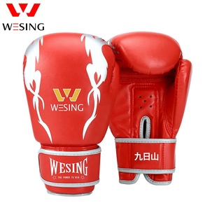 Gants de <span class=keywords><strong>boxe</strong></span> professionnels Wesing avec logo personnalisé, fabriqués en usine, 6 <span class=keywords><strong>oz</strong></span> - Product Image 6