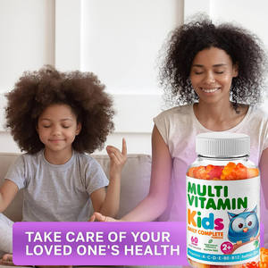 Gomitas de Aceite de Pescado para Niños, Suministro Transfronterizo, Multivitaminas en Gel, Vitaminas DHA+EPA para Recién Nacidos - Product Image 2