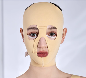 여성용 더블 턱 감속기 얇은 얼굴 리프트 몰딩 벨트 슬림 앤 리프트 스판덱스 회사 통기성 압축 수술 후 V 자형 - Product Image 4