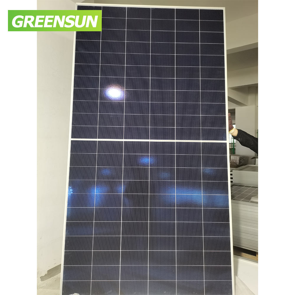 HJT bifacial double glass solar panels 700w 710w 720w 730w photovoltaic ...
