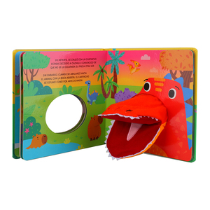 Libro <span class=keywords><strong>de</strong></span> marionetas <span class=keywords><strong>de</strong></span> mano <span class=keywords><strong>de</strong></span> tela educativa <span class=keywords><strong>de</strong></span> aprendizaje temprano para el desarrollo del bebé - Product Image 5