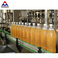 Complete sap productielijn 18000BPH voor appel, sinaasappel en mango sap; inclusief vul- en afvulmachines.