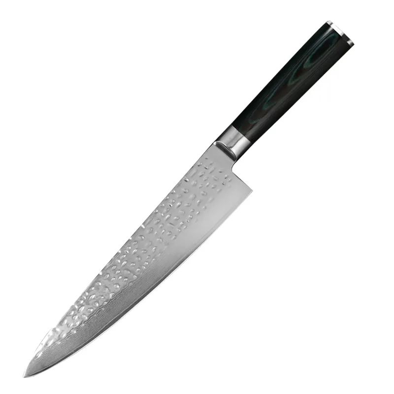 Koksmes 8 Inch Japanse Keuken Mes Damascus Staal 67 Layer