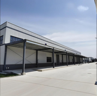 Grande structure en acier préfabriquée pour atelier industriel, hangar et entrepôt, coût au Cameroun