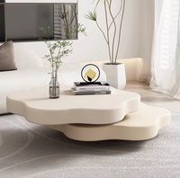 Lustre Carré Rotatif Pliant Nuage Rouge, Style Crème Français, Design Moderne et Luxueux, Idéal pour Petits Appartements