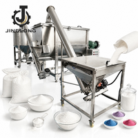 Machines de mélange, de remplissage et d'emballage de poudre de lessive et de savon, ligne de production de mélange et d'emballage de poudre de savon avec mélangeur à ruban