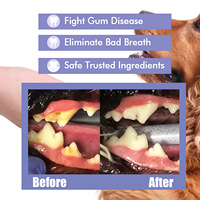 Spray Bucal para Mascotas YEGBONG, Perros y Gatos, Refresca el Aliento, Elimina las Manchas Dentales, Reduce la Placa y el Sarro, 30 ml, Cuidado Bucal sin Cepillado, Aroma Fresco