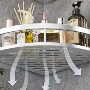 Hot Sales Wall-mounted Toilet Storage Triangular Shelving <b>Self</b> <b>Adhesive</b> Bathroom <b>Shelf</b> - Product Image 4