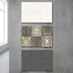 Carreaux muraux en céramique pour intérieur, effet marbre, 300x450mm, entièrement émaillés, lumineux, imperméables, 30x45cm, vitrifiés, décor Carrara - Product Image 3