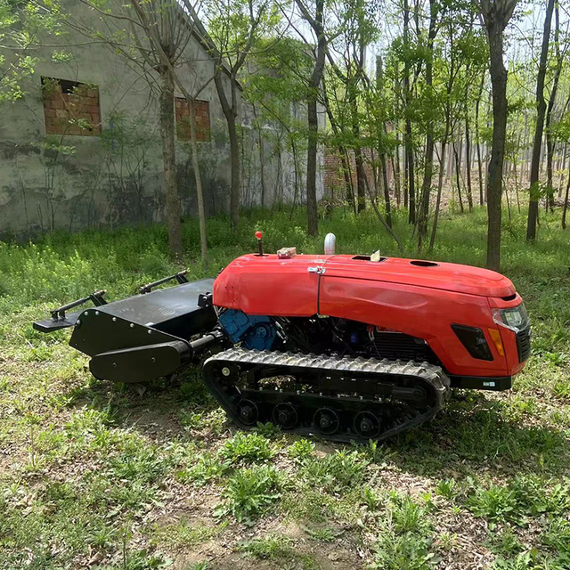 Agriculture Farm Cultivator Rotary Tiller 25Hp/32Hp/36Hp Agricultural Remote Control Crawler Tractor