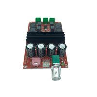 Amplificateur numérique à tube XH-M190 Carte audio TPA3116 Amplificateur audio de puissance 2.0 Classe D Amplificateurs stéréo HIFI amplificateur DC12-24V 2*100W