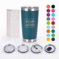 Gobelets à bière Pupor 20 oz en acier inoxydable à double paroi, tasses à café design, gobelet à vin avec couvercle