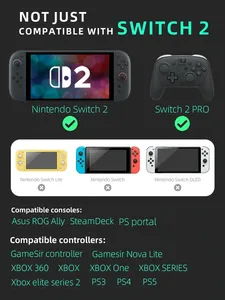 Silicone mềm ngón tay cái dính Grip Cap bảo vệ bìa cho Nintendo chuyển đổi 2 joy-con điều khiển NS2 bảo vệ trường hợp NS 2 phụ kiện - Product Image 2