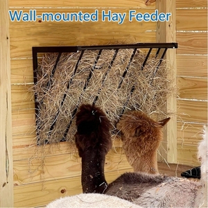 Trang trại dê <span class=keywords><strong>hay</strong></span> <span class=keywords><strong>Feeder</strong></span> 31.5 ''dài nhiệm vụ nặng nề sắt tường <span class=keywords><strong>hay</strong></span> Rack công suất lớn cho dê ngựa gia súc và vật nuôi khác - Product Image 4