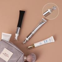 Tubes cosmétiques vides de 20g avec applicateur de massage pour crème pour les yeux, gloss à lèvres, rouge à lèvres, hydratant – Emballage