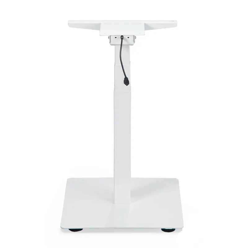 Tek bacak masaları yüksekliği ayarlanabilir kaldırma tezgahları şekil hareketli kaldırma masası ofis mobilya masaları için yüksekliği ayarlanabilir masa
