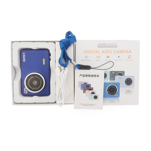 MINI regalo di compleanno Cute Cartoon Kids Photo <span class=keywords><strong>Camera</strong></span> 8x zoom ottico Toys ricaricabile colore da 2.4 pollici - Product Image 4