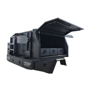 Caisse de chargement extérieure 4x4 entièrement en aluminium personnalisable, étanche et anti-poussière, avec boîte à outils à prix abordable - Product Image 1