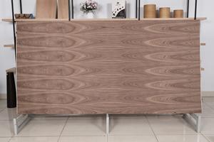 Plaques de placage en noyer, grain de bois naturel, écologiques, bonne flexibilité, découpe rotative, découpe quartier, fournisseur de haute qualité - Product Image 4