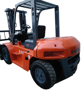 Chariot élévateur diesel d'occasion Heli K50 5 tonnes, modèle 2023, avec composants clés (moteur, pompe), idéal pour les exploitations agricoles, en stock – Vente chaude - Product Image 1