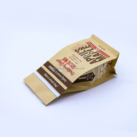Sacs d'emballage alimentaire personnalisés en plastique imprimés en héliogravure 250g 500g 1kg avec valve et fermeture éclair de sécurité pour café