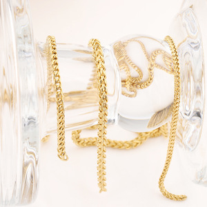 Stainless Steel Box Chain Gold Plated 3D Hollow Chain For DIY Jewelry <b>Bag</b> Decoration <b>Accessory</b> - Product Image 3