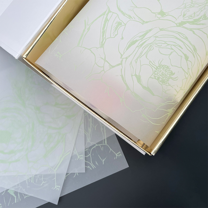 Custom Logo Printed A3 A4 White Translucent Sulfuric Acid Paper Printable Tracing Paper