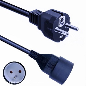 มาตรฐานยุโรปสายไฟ CEE TO IEC 16A 250V สาย PVC สำหรับเครื่องใช้ในบ้าน - Product Image 2