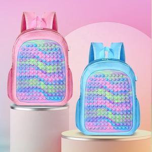 Sac à dos, <span class=keywords><strong>en</strong></span> Silicone, jouets sensoriel, pour enfants et adolescents, collection - Product Image 3