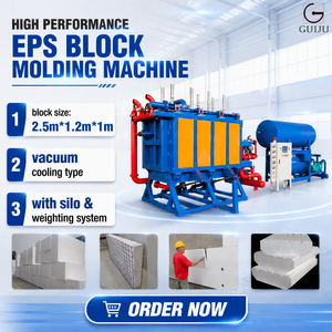 Máquina Automática de Moldeo de Bloques EPS Controlada por PLC, <span class=keywords><strong>Aislamiento</strong></span> de Techo de Espuma de Alta Densidad |   Línea de Paneles de Espuma de <span class=keywords><strong>Poliestireno</strong></span> Expandido CE - Product Image 1