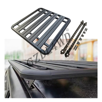 Vente en gros Galerie de toit extérieure en aluminium pour voiture 4x4 d'usine en Chine pour Hilux Vigo N70 2006-2015