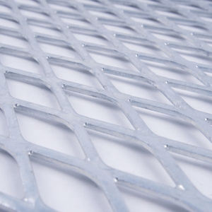 יהלום מגולוון מורחבת רשת מתכת תיל נירוסטה גדר רשת תיל נירוסטה גדר אלומיניום - Product Image 1