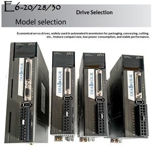 Kit de Servomotor y Servoaccionamiento Monofásico <span class=keywords><strong>DEO</strong></span> con Bus EtherCAT, Serie E6, Codificador Multivuelta de 17 bits, Reemplazo para Inovance 1500W - Product Image 3