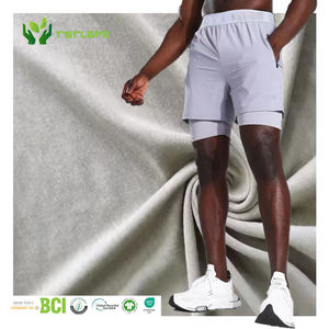 Pantalones cortos deportivos ecológicos para hombres 2 en 1 Pantalones cortos deportivos 5 pulgadas Entrenamiento personalizado Gimnasio Hombres Pantalones cortos de compresión - Product Image 1