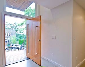 <span class=keywords><strong>Portes</strong></span> d'entrée en bois de haute qualité Seeyesdoor avec cadre en verre - Product Image 6