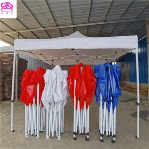 Lều Gấp Màu Trắng Ngoài Trời Mùa Hè Giá Rẻ 10X10, Lều Lều Lều Lều Lều Lều Triển Lãm Thương Mại Gấp Gọn Theo Yêu Cầu Triển Lãm. - Product Image 2