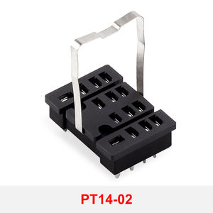 Промежуточное реле, основание <span class=keywords><strong>PCB</strong></span>, тип пайки, 8-контактный/14-контактный (PT08-0, PT14-02, PY14-02) для промышленной интеграции <span class=keywords><strong>PCB</strong></span> - Product Image 3