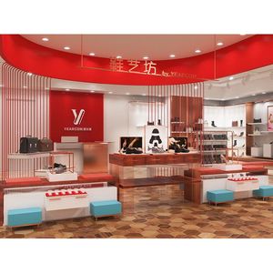 Shopping Mall รองเท้าขาตั้งจอแ<span class=keywords><strong>ส</strong></span>ดงผล Shop Fixture - Product Image 4