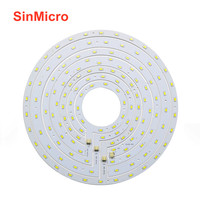 Smd LED PCB Board Bombilla lámpara iluminación LED Aluminio iluminación flexible impreso tablero 94v0 PCB fabricante
