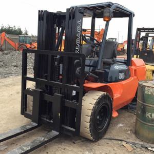 รถยกโตโยต้า FD50 มือสองสมรรถนะสูง 5 ตัน เครื่องยนต์ดีเซล รับน้ำหนัก 7300 กก. ของแท้จากญี่ปุ่น มีสินค้าในสต็อก - Product Image 3