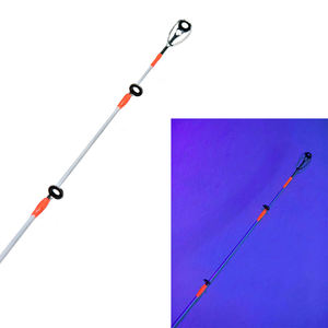 Canne à pêche ALPHA <span class=keywords><strong>2</strong></span> m 117g Ultralégère ML Haute Dureté en Carbone pour la Pêche au Calamar avec Poignée en EVA pour la Pêche à la Traîne - Product Image 3