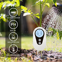 Outdoor Plant Tester Digital PH Meter Moisture Light Temperature Soil Test Kit Garden Lawn Farm Analysis Tool