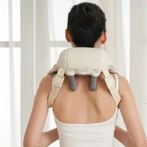 2023ミニポータブルスマート電気ネックマッサージャー赤外線理学療法Cuello Massajeador for Neck & Shoulder Therapy