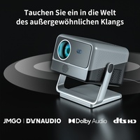 Projecteur portable intelligent H10 2024, WIFI 5G, LED, vidéo Full HD 1080P, home cinéma, projecteur 4K