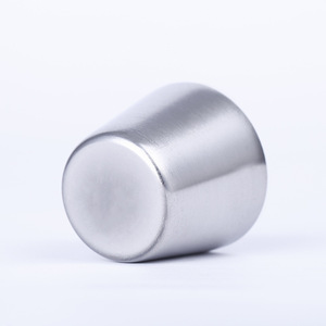 Mini tasse en acier inoxydable 33X23X28mm, tasse mince portable pour boire de la bière - Product Image 4