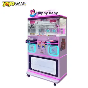 Machine à griffes commerciale double pour poupées et snacks, modèle mini boutique, entièrement transparente, pour influenceurs, transfrontalière - Product Image 5