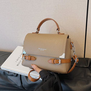 Sac à main tendance 2026 en cuir PU avec fermoir, sac à bandoulière pour femme - Product Image 6