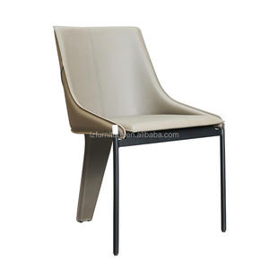 Refined Top-Stitching Eco Faux Leather Upholstered Durable Luxury Modern Customized Color Comfortable <b>Padded</b> Home Furniture - Product Image 1