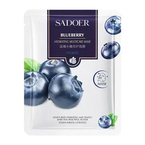 OEM/ODM Guangzhou Supplier SADOER Deep Hydration Korean Mascarilla Facial Mask For Moisturizing And Skin Care